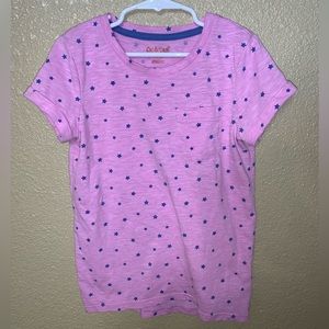 Cat & Jack girl M(7/8) short sleeve shirt